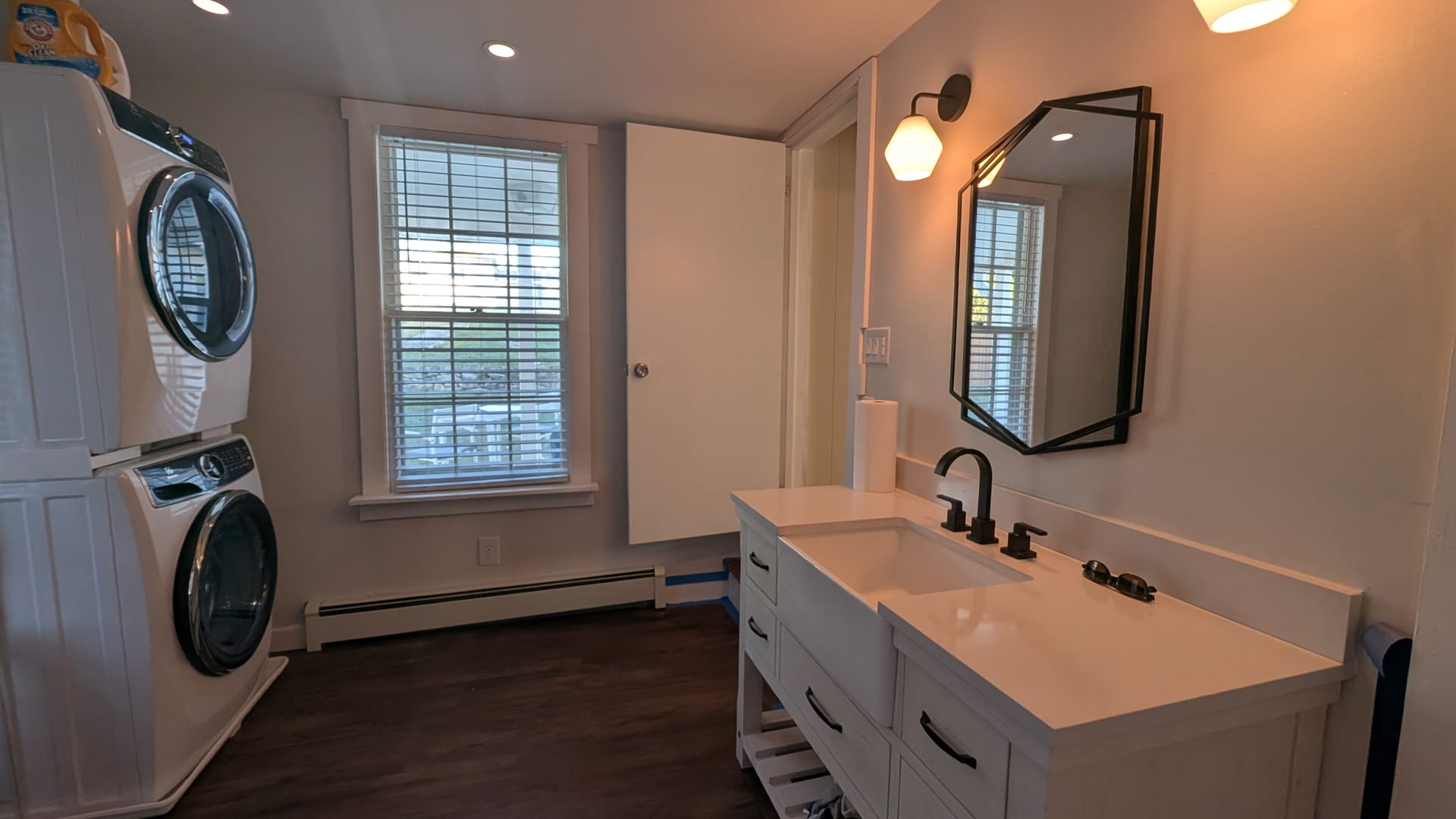 Completed bathroom restoration following mold remediation
